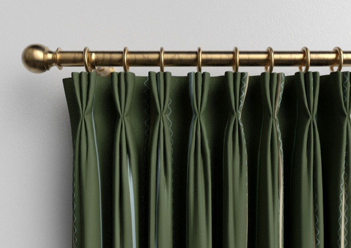 The British Stripe Co. Alfred, Chilterns No.1 - Made to Measure Curtains - Image 11